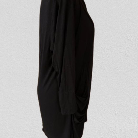 Black Button Closure Cardigan - Picture 2 of 10